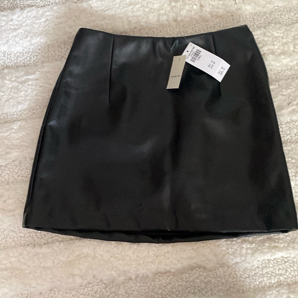 Scarlett Vegan Leather Mini Skort